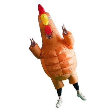 Chicken Inflatable Costume Blow up Rooster Inflatable Costume Adult BEcostume